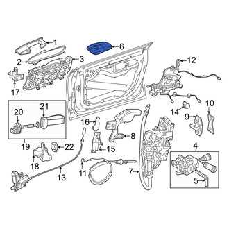 Mercedes-Benz OE - Front Keyless Entry Transmitter
