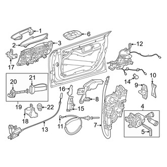 Mercedes-Benz OE - Front Door Check