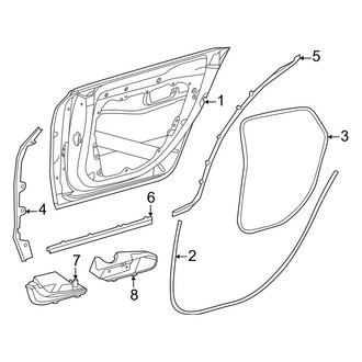 Mercedes-Benz OE - Rear Door - Door & Components