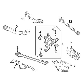 Mercedes-Benz OE - Rear Suspension - Suspension Components