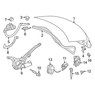 Mercedes-Benz OE - Trunk Lid - Lid & Components