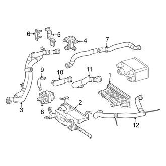 Mercedes-Benz OE - Air Conditioner & Heater - Heater Unit (Heat Exchanger)