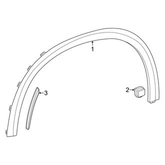 Mercedes-Benz OE - Fender - Exterior Trim
