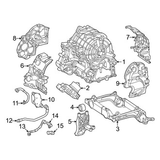 Mercedes-Benz OE - Electrical Components (Front Drive Unit)