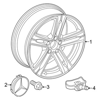 Mercedes-Benz OE - Wheels (19" Wheels)