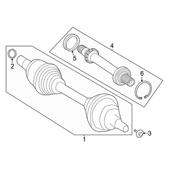 Mercedes-Benz OE - Front Suspension - Drive Axles