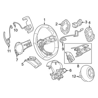 Mercedes-Benz OE - Steering Wheel & Trim (AMG Performance Wheel)