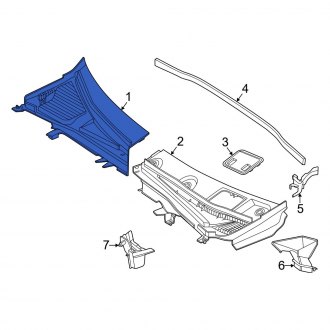 Mercedes Eqe Suv Cowl Panels Parts Vent Grills Carid Com