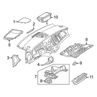Mercedes-Benz OE - Instrument Panel Components (With Hyperscreen)