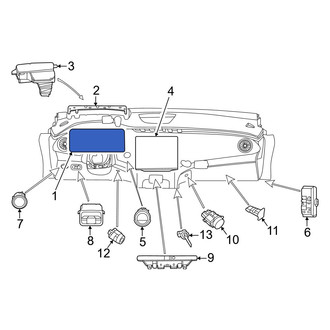 Mercedes-Benz OE - Instrument Cluster