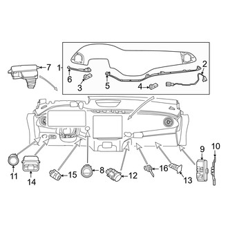 Mercedes-Benz OE - Instrument Panel - Cluster & Switches (With Hyperscreen)