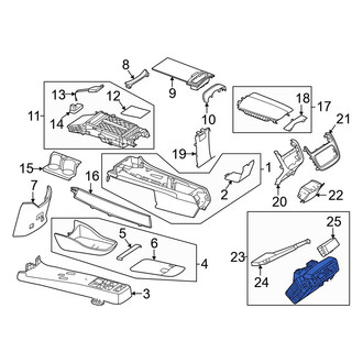 Mercedes-Benz OE - Console Air Vent