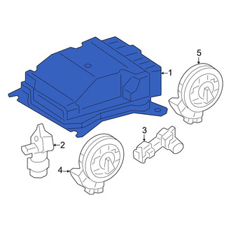 Mercedes-Benz OE - Air Bag Control Module