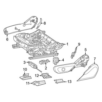 Mercedes-Benz OE - Seats & Tracks - Tracks & Components