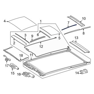 Mercedes EQS SUV Roof Seals & Moldings — CARiD.com