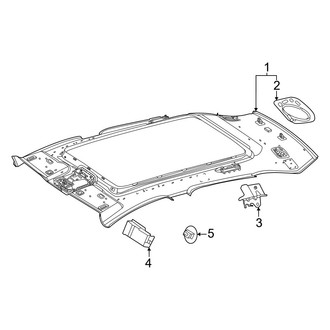 Mercedes-Benz OE - Roof - Interior Trim (Headliner & Components)