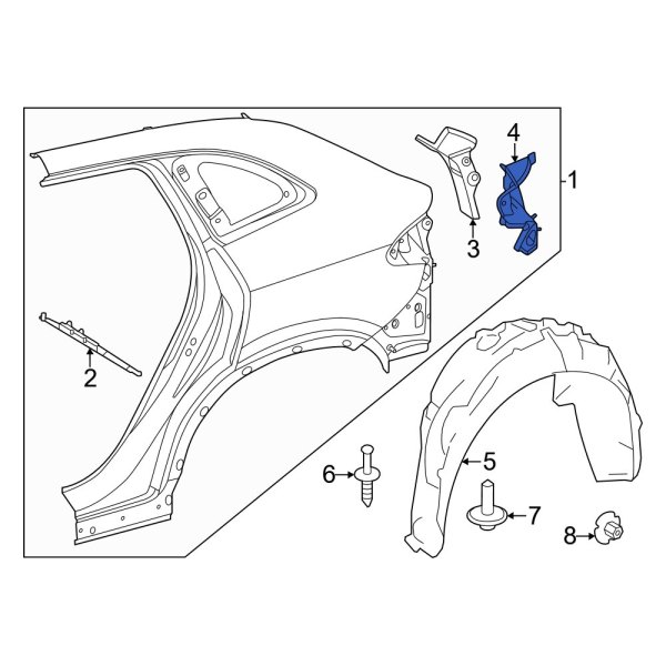 Tail Light Pocket