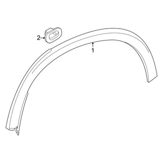 Mercedes-Benz OE - Quarter Panel & Components (Exterior Trim)