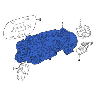 Mercedes-Benz OE - Rear Drive Motor Battery Pack Charging Port Assembly