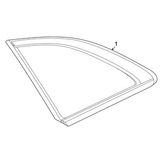 Mercedes-Benz OE - Quarter Panel - Glass