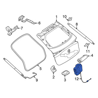 Mercedes-Benz OE - Rear Tailgate Lift Motor