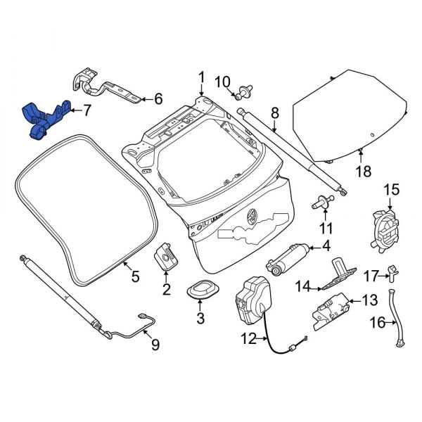 Liftgate Hinge Bracket