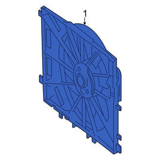 Mercedes-Benz OE - Engine Cooling Fan Assembly