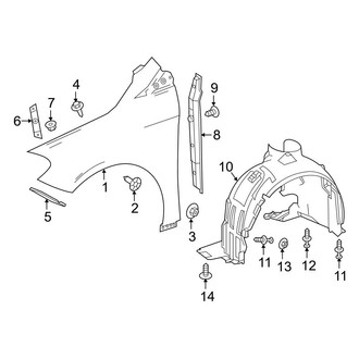 Mercedes-Benz OE - Fender & Components