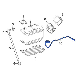 Mercedes-Benz OE - Battery Cable