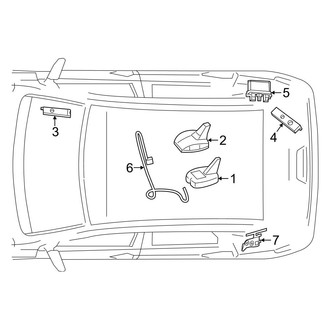 Mercedes-Benz OE - Electrical - Antenna