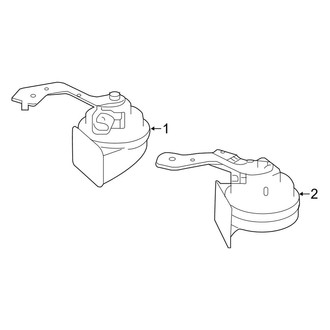 Mercedes-Benz OE - Electrical - Horn