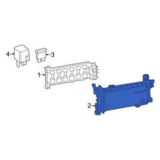Mercedes-Benz OE - Fuse and Relay Center Bracket