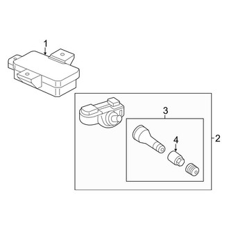 Mercedes-Benz OE - Electrical - Tire Pressure Monitor Components