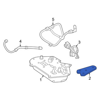 Mercedes-Benz OE - Front Left Drive Motor Inverter Bracket