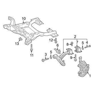 Mercedes-Benz OE - Front Suspension - Suspension Components