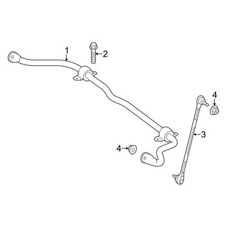 Mercedes-Benz OE - Front Suspension - Stabilizer Bar & Components