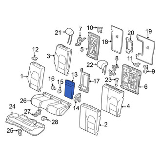 Mercedes-Benz OE - Seat Armrest