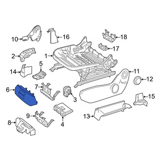 Mercedes-Benz OE - Front Seat Storage Drawer