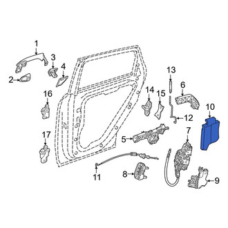 Mercedes-Benz OE - Rear Left Sound Absorber