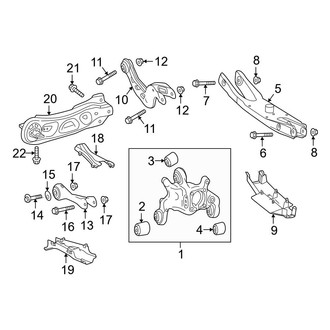 Mercedes-Benz OE - Rear Suspension - Suspension Components