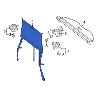 Mercedes-Benz OE - Rear Cargo Net
