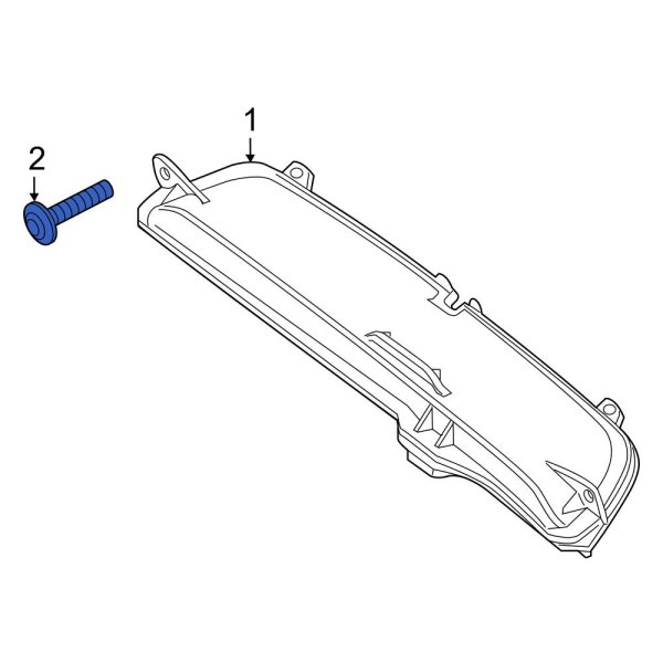 Center High Mount Stop Light Screw