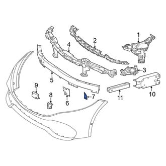 Mercedes-Benz OE - Front Right Jack Plug Cover