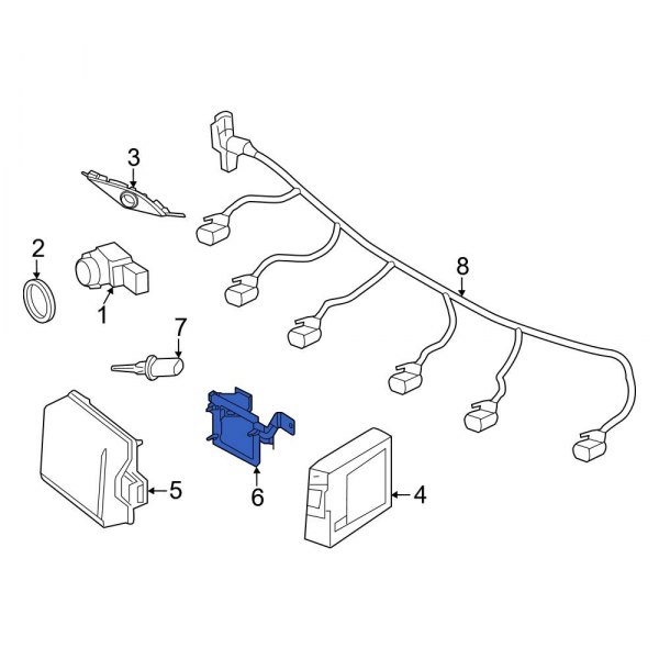 Cruise Control Distance Sensor Bracket