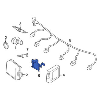 Mercedes-Benz OE - Cruise Control Distance Sensor Bracket