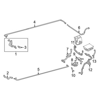 Mercedes-Benz OE - Cooling - Hoses & Lines (Rear)
