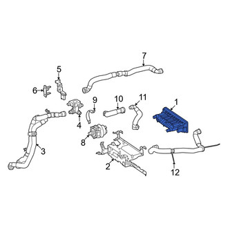 Mercedes-Benz OE - HVAC Heater Core Heater Element