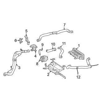 Mercedes-Benz OE - Air Conditioner & Heater - Heater Unit (Heat Exchanger)