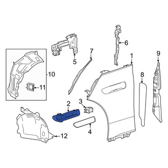Mercedes-Benz OE - Front Washer Fluid Reservoir Filler Pipe