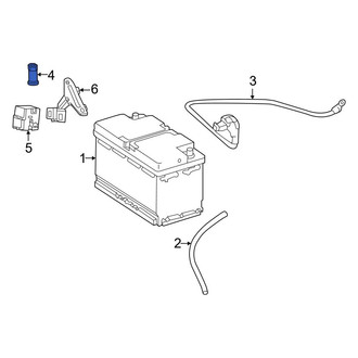 Mercedes-Benz OE - Battery Cable Terminal End